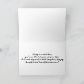 Carte Joyeux 40e anniversaire Sœur (Intérieur)
