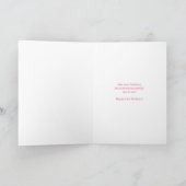 Carte Joyeux 45e Anniversaire Fille avec machine à écrir (Intérieur)