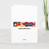 Carte Joyeux 4 Anniversaire Singe Banana (Dos)