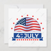 Carte Joyeux 4 juillet (Dos)