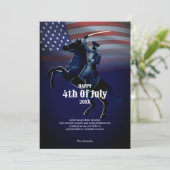 Carte Joyeux 4 juillet (Debout devant)