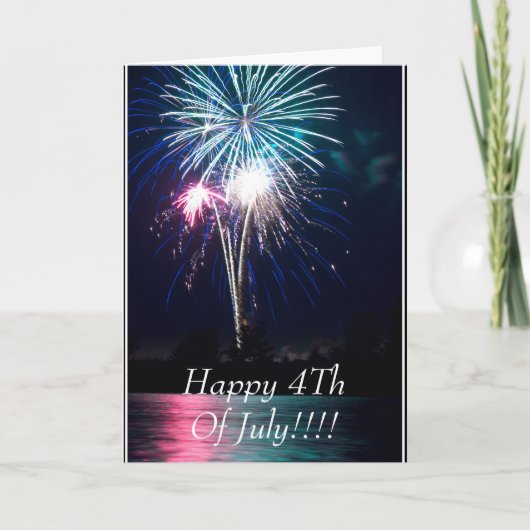 Carte Joyeux 4 juillet ! ! ! ! (Devant)