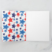 Carte Joyeux 4 juillet / Jour de l'indépendance (Intérieur)