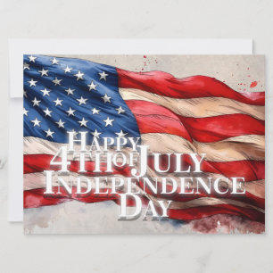 Carte Joyeux 4 juillet - Jour de l'Indépendance