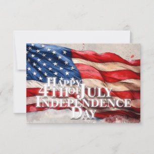 Carte Joyeux 4 juillet - Jour de l'Indépendance