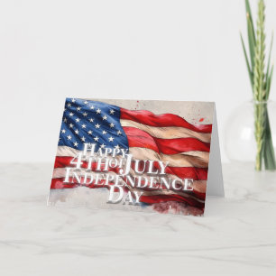 Carte Joyeux 4 juillet – Jour de l'Indépendance