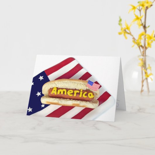 Carte Joyeux 4e (Fleur jaune)