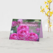 Carte Joyeux 50e Anniversaire (Fleur jaune)