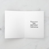 Carte Joyeux 50e anniversaire (Intérieur)