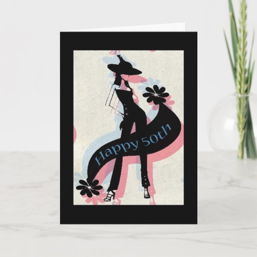 Carte Joyeux 50e anniversaire (Devant)