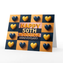 Joyeux 50e Anniversaire de Mariage