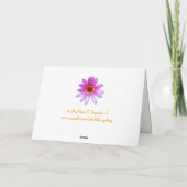 Carte Joyeux 50ème anniversaire ! (Dos)