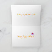 Carte Joyeux 50ème anniversaire ! (Intérieur)