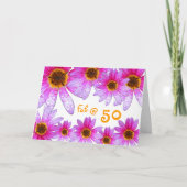 Carte Joyeux 50ème anniversaire ! (Devant)