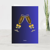 Carte Joyeux 5 E anniversaire de Mariage (Dos)