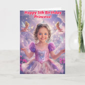 Carte Joyeux 5e anniversaire (Devant)