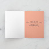 Carte Joyeux 5e anniversaire fille parapluie Nom personn (Intérieur)