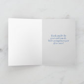 Carte Joyeux 5e branche de l'arbre Juniper Workiversary (Intérieur)