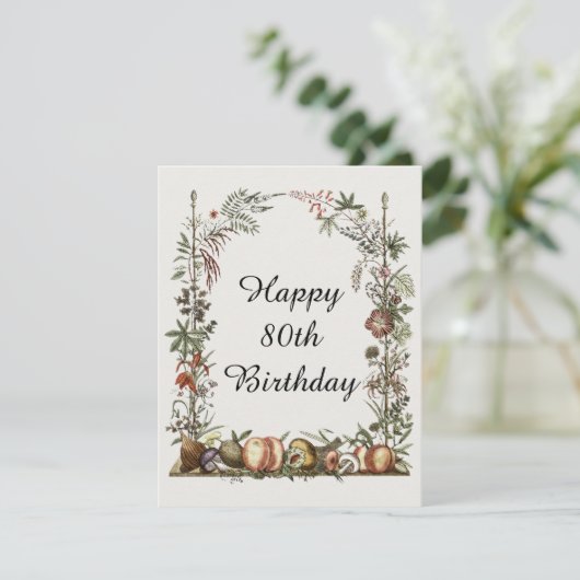 Carte Joyeux 60e anniversaire (Debout devant)