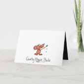 Carte Joyeux 60e anniversaire avec Wolf aquarelle (Dos)