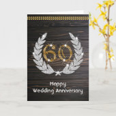 Carte Joyeux 60e anniversaire de Mariage Diamond (Fleur jaune)