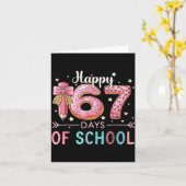 Carte Joyeux 67 Jours D'école Six Sept Meme Garçon Fille (Fleur jaune)