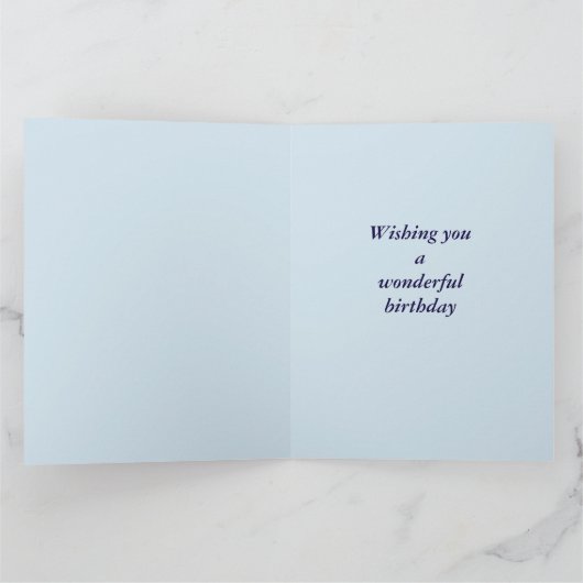 Carte Joyeux 70e Anniversaire (Intérieur)