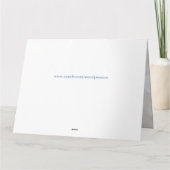 Carte Joyeux 70e anniversaire papa (Dos)