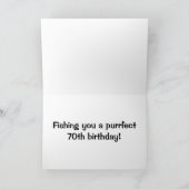 Carte Joyeux 70ème anniversaire ! (Intérieur)