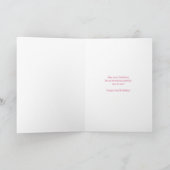 Carte Joyeux 71e Anniversaire Cousin avec machine à écri (Intérieur)