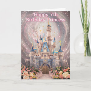 Carte Joyeux 7e anniversaire
