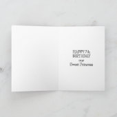 Carte Joyeux 7e anniversaire (Intérieur)