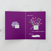 Carte Joyeux 90e anniversaire 3 Panel (Intérieur)