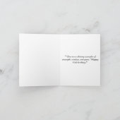 Carte Joyeux 90ème anniversaire (Intérieur)