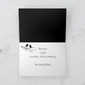 Carte Joyeux 91ème, 91ème, Premier, Anniversaire Deux Oi (Intérieur)