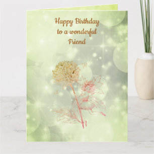 Carte Joyeux Ami d'anniversaire