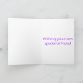 Carte Joyeux Ami d'anniversaire (Intérieur)