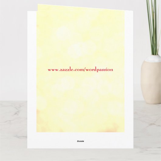 Carte Joyeux ami du 100e anniversaire (Dos)