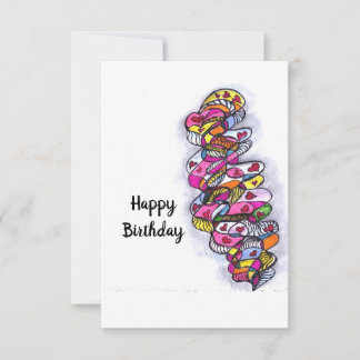 Carte Joyeux anniversaire