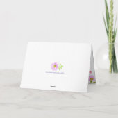 Carte Joyeux anniversaire (Dos)