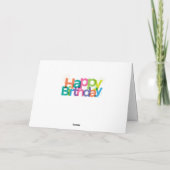 Carte Joyeux anniversaire (Dos)