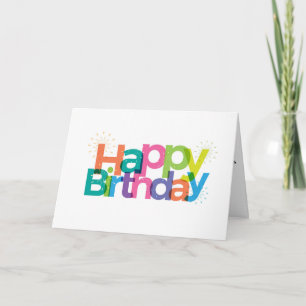 Carte Joyeux anniversaire