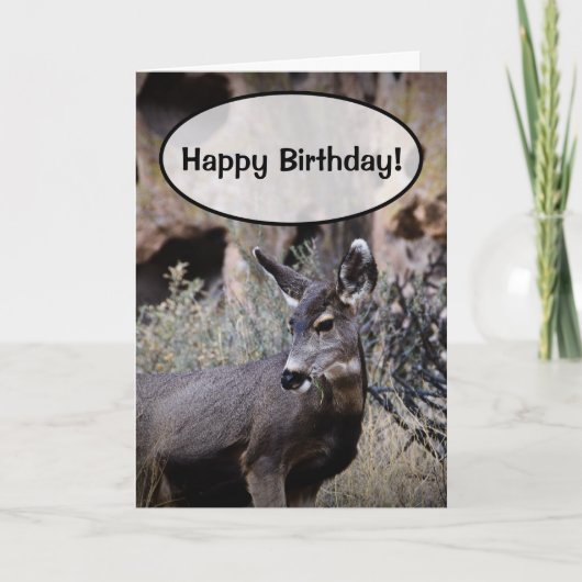 Carte Joyeux anniversaire ! (Devant)