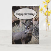 Carte Joyeux anniversaire ! (Fleur jaune)