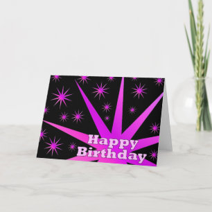 Carte Joyeux anniversaire