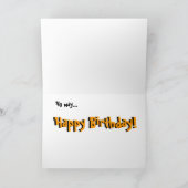 Carte Joyeux anniversaire (Intérieur)