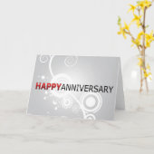 Carte Joyeux Anniversaire (Fleur jaune)