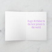 Carte Joyeux anniversaire (Intérieur)