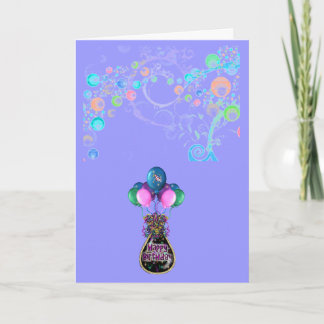 Carte Joyeux anniversaire