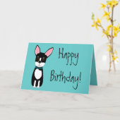 Carte Joyeux anniversaire ! (Fleur jaune)